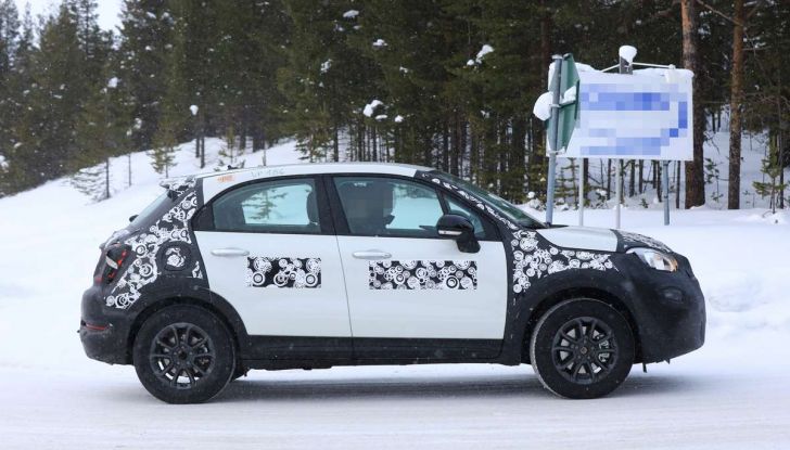 Fiat 500X Facelift 2019 prime prove su strada - Foto 21 di 32
