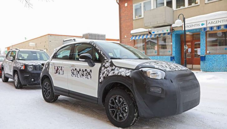Fiat 500X Facelift 2019 prime prove su strada - Foto 26 di 32