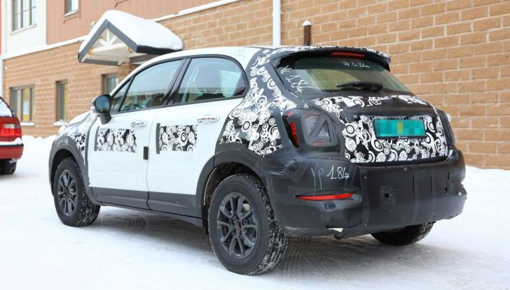 Fiat 500X Facelift 2019 prime prove su strada - Foto 12 di 32