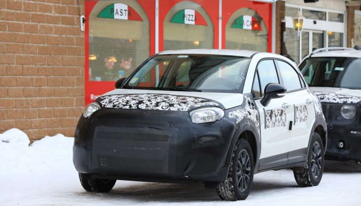 Fiat 500X Facelift 2019 prime prove su strada - Foto 2 di 32