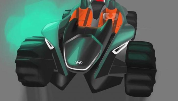 Hyundai Kite, il Buggy dello IED di Torino a Ginevra 2018 - Foto 5 di 8