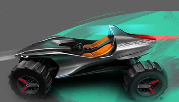 Hyundai Kite, il Buggy dello IED di Torino a Ginevra 2018 - Foto 6 di 8