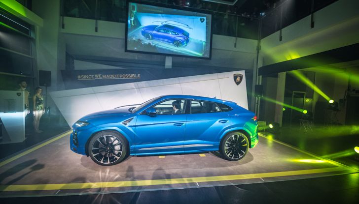 Lamborghini Urus, debutto in società con il Gruppo Bonaldi a Milano - Foto 1 di 8