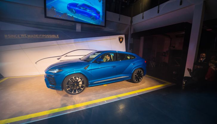 Lamborghini Urus, debutto in società con il Gruppo Bonaldi a Milano - Foto 5 di 8