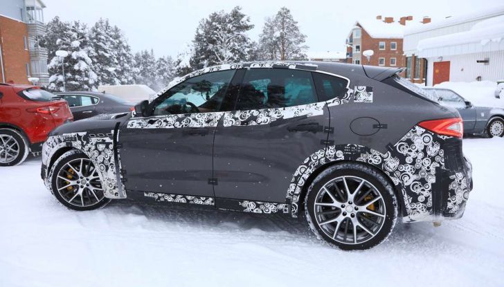 Maserati Levante GTS, primi collaudi per la variante sportiva del SUV - Foto 12 di 27