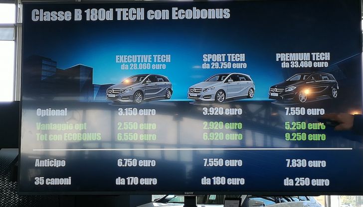 Mercedes-Benz Classe B Tech 2018, la nostra prova su strada - Foto 25 di 30