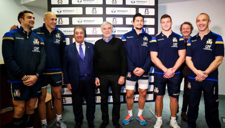 La Nazionale Italiana Rugby ancora con Renault per il 2018 - Foto 23 di 23