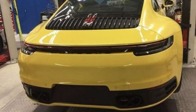 Nuova Porsche 911 2019, le prime immagini senza veli