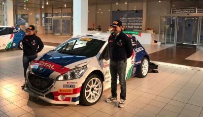 Peugeot presenta i team del Campionato Italiano Rally (CIR) 2018