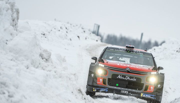 WRC Svezia 2018: progressi concreti per il team Citroën. - Foto 3 di 8