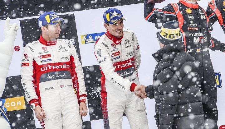 WRC Svezia 2018: progressi concreti per il team Citroën. - Foto 7 di 8