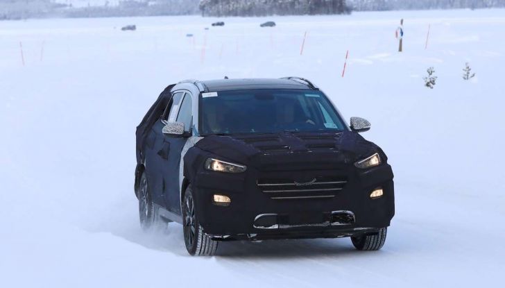 Hyundai Tucson Restyling 2019, primi collaudi su strada - Foto 7 di 15