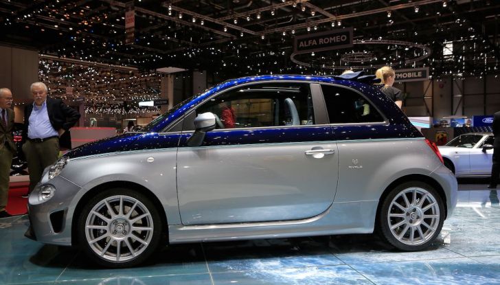 Abarth 695 Rivale, serie speciale dedicata a Riva - Foto 4 di 9