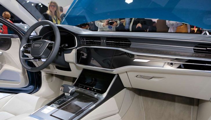 Audi A6 2018 berlina: tecnologia e stile a Quattro Anelli - Foto 7 di 13
