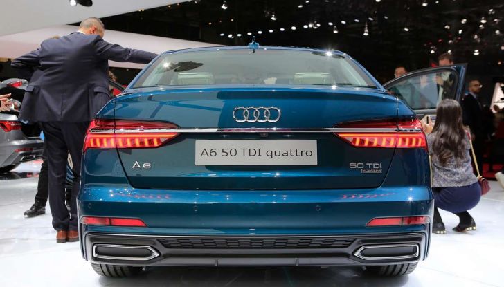 Audi A6 2018 berlina: tecnologia e stile a Quattro Anelli - Foto 5 di 13
