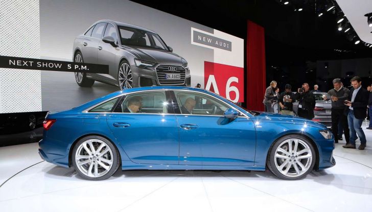 Audi A6 2018 berlina: tecnologia e stile a Quattro Anelli - Foto 6 di 13