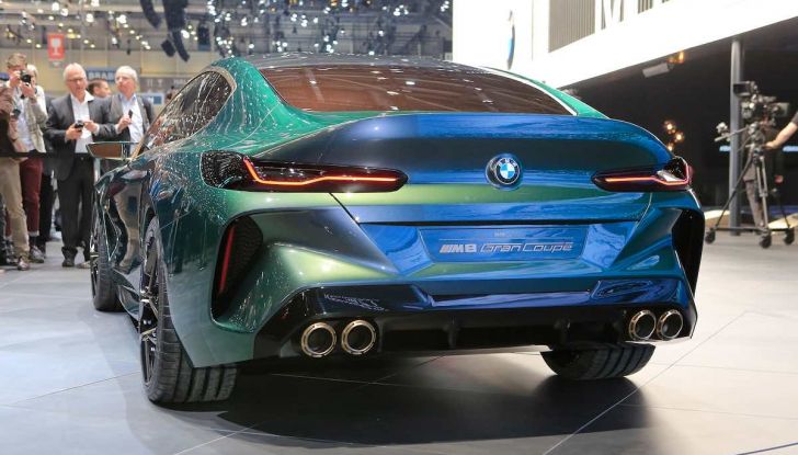 BMW M8 Concept Gran Coupé - Foto 11 di 29