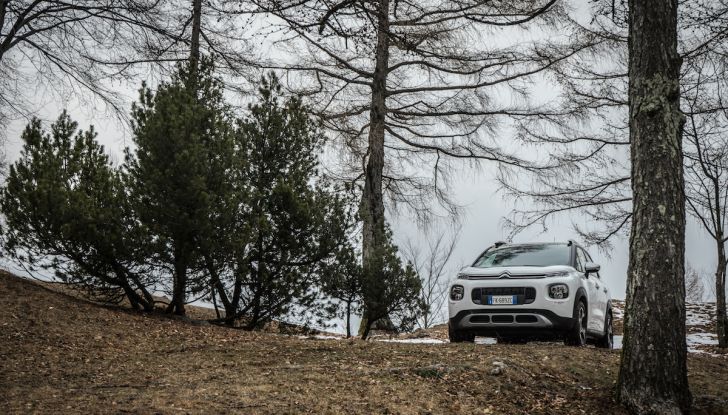 Citroën C3 Aircross, la prova su strada del 130CV: Crossover comodo e versatile - Foto 24 di 43