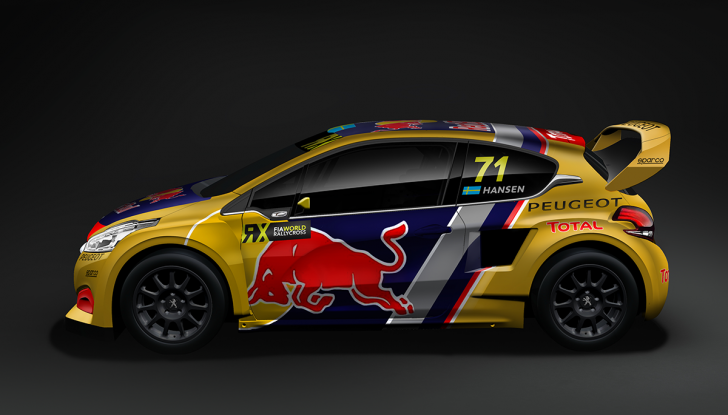 Il Team Peugeot Total punta al vertice  con la Peugeot 208 WRX 2018 - Foto 2 di 3