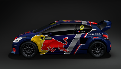 Il Team Peugeot Total punta al vertice  con la Peugeot 208 WRX 2018