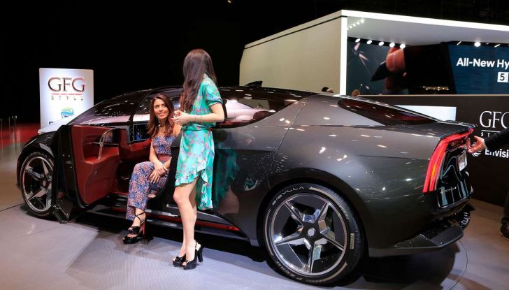 GFG Style Sibylla, l’auto elettrica firmata Giugiaro - Foto 6 di 10