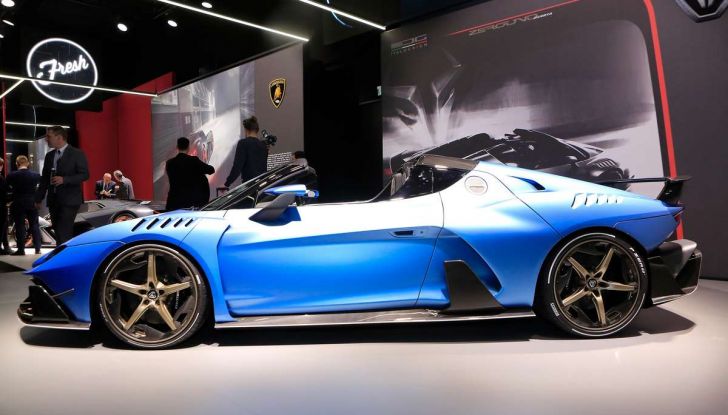 Italdesign ZeroUno Duerta, la Targa V10 da 2 milioni di euro - Foto 4 di 16