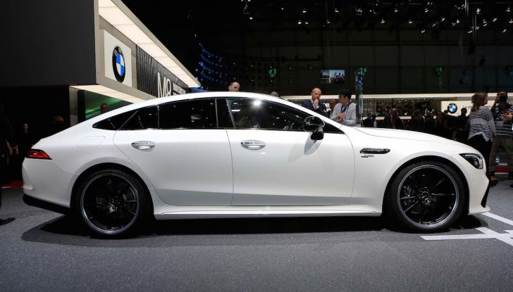 Mercedes AMG GT Coupé4, quattro porte per la sportiva della Stella - Foto 5 di 21