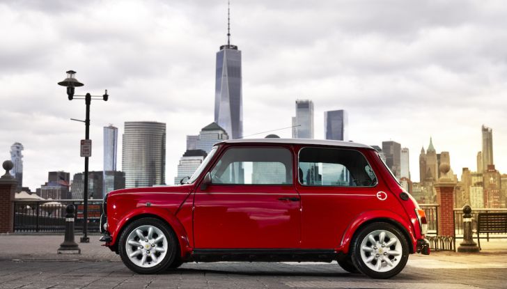 La MINI d’epoca diventa elettrica al Salone di New York - Foto 6 di 23