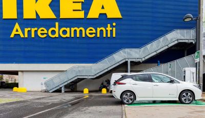 IKEA dal 2025 utilizzerà solo auto elettriche per i trasporti dei mobili