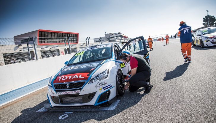 Il trofeo monomarca europeo Peugeot 308 Racing Cup - Foto 1 di 3