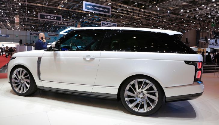 Range Rover SV Coupé 2018: 999 esemplari per il 70° anniversario - Foto 15 di 16