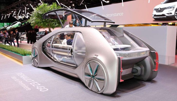 Renault EZ-GO, l’auto condivisa a guida autonoma del futuro - Foto 5 di 10