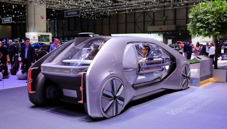 Renault EZ-GO, l’auto condivisa a guida autonoma del futuro - Foto 4 di 10