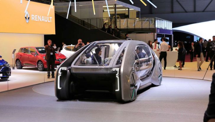 Renault EZ-GO, l’auto condivisa a guida autonoma del futuro - Foto 6 di 10