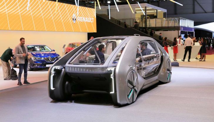 Renault EZ-GO, l’auto condivisa a guida autonoma del futuro - Foto 8 di 10