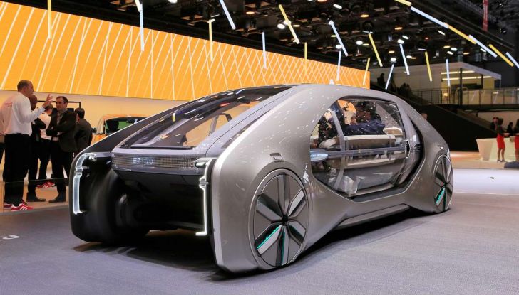 Renault EZ-GO, l’auto condivisa a guida autonoma del futuro - Foto 9 di 10