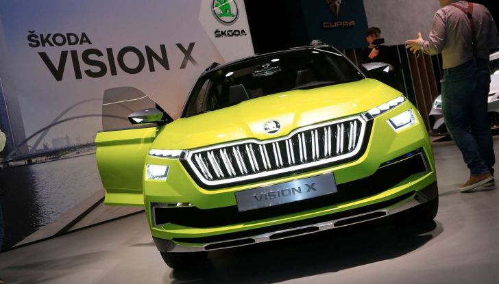 Skoda Vision X Concept: l’auto elettrica, a metano e a benzina - Foto 6 di 13