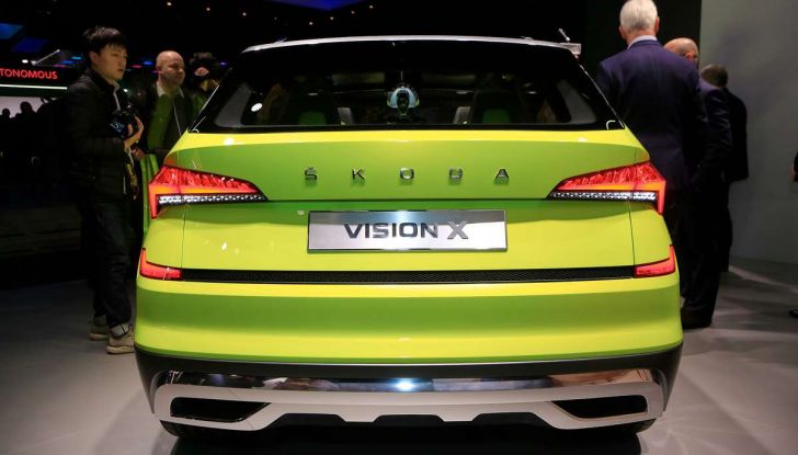 Skoda Vision X Concept: l’auto elettrica, a metano e a benzina - Foto 10 di 13