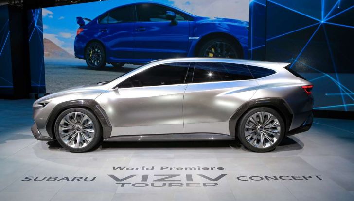 Subaru Viziv Tourer Concept, la nuova due volumi giapponese - Foto 3 di 14