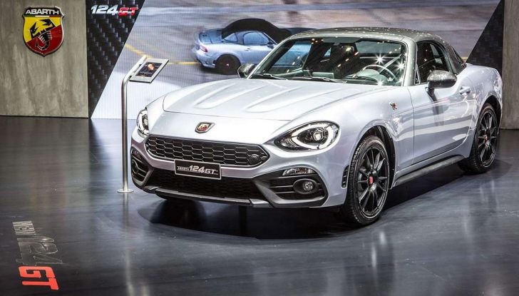 Abarth 695 e 124 Spider GT premiate per il Design da Auto Bild - Foto 8 di 8