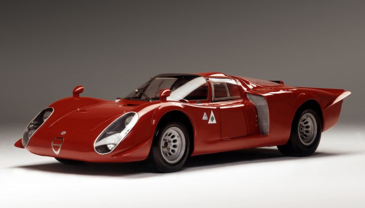 Alfa Romeo Tipo 33/2 Daytona a Imola per il Motor Legend Festival 2018 - Foto 9 di 10