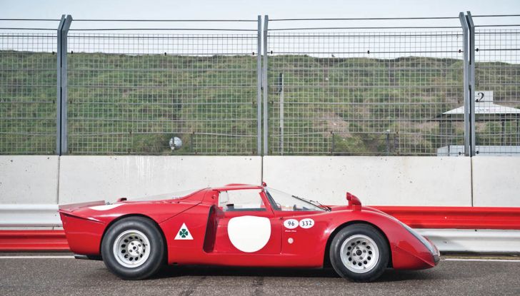 Alfa Romeo Tipo 33/2 Daytona a Imola per il Motor Legend Festival 2018 - Foto 8 di 10