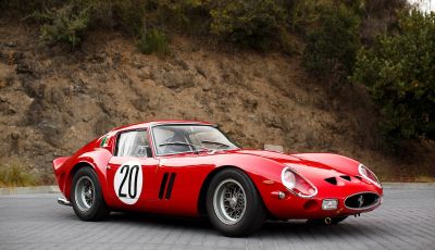 Al Concorso d’Eleganza la Ferrari 250 GTO del batterista dei Pink Floyd