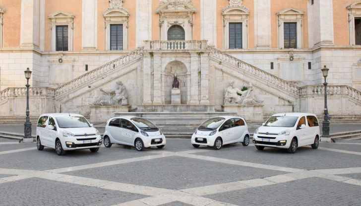 Quattro Citroen C-Zero e Berlingo elettriche per il Comune di Roma - Foto 3 di 9