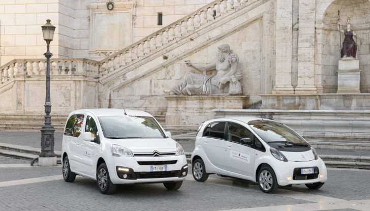 Quattro Citroen C-Zero e Berlingo elettriche per il Comune di Roma - Foto 4 di 9