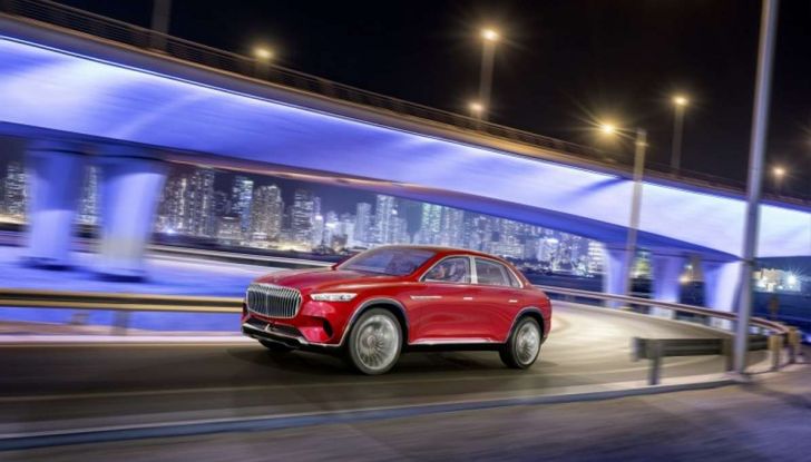 Vision Mercedes-Maybach Ultimate Luxury, il SUV di lusso dai materiali pregiati - Foto 3 di 14