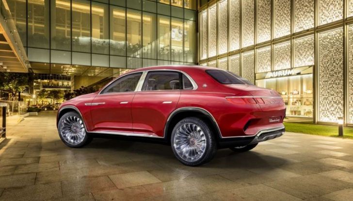 Vision Mercedes-Maybach Ultimate Luxury, il SUV di lusso dai materiali pregiati - Foto 2 di 14