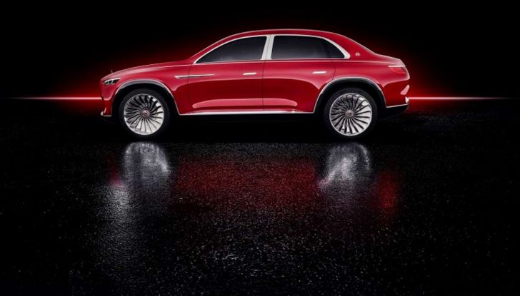 Vision Mercedes-Maybach Ultimate Luxury, il SUV di lusso dai materiali pregiati - Foto 10 di 14