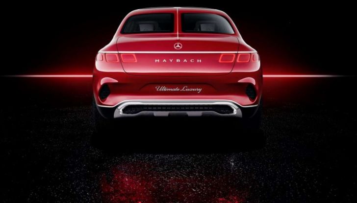 Vision Mercedes-Maybach Ultimate Luxury, il SUV di lusso dai materiali pregiati - Foto 12 di 14
