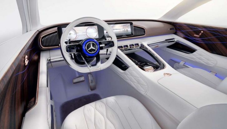 Vision Mercedes-Maybach Ultimate Luxury, il SUV di lusso dai materiali pregiati - Foto 14 di 14